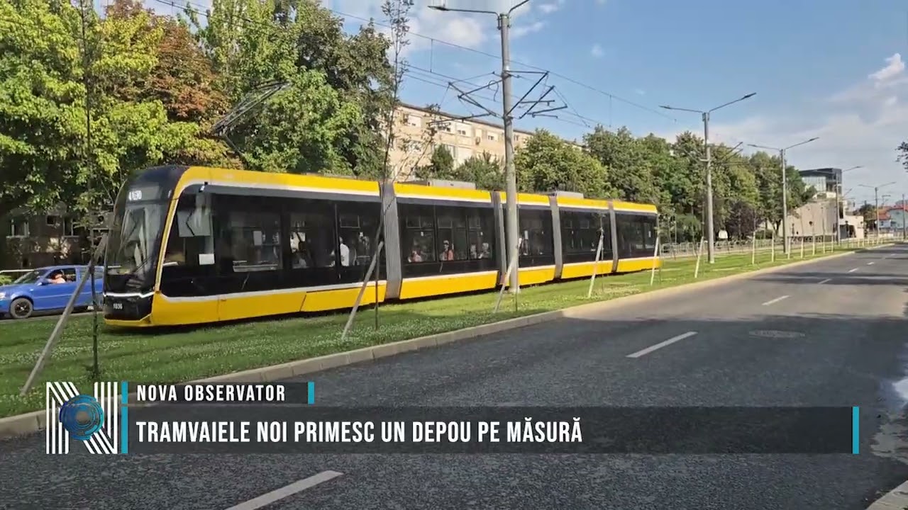 Tramvaiele noi primesc un depou pe măsură