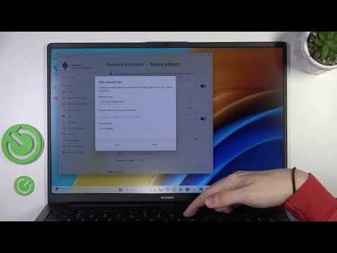 How to Enable & Configure the Mobile Hotspot on HUAWEI MateBook D16 - WiFi Hotspot