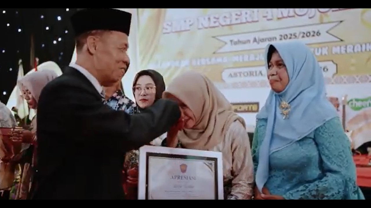 Tasyakuran Kelulusan kelas IX SMPN 4 Mojokerto Tahun Ajaran 2025/2026