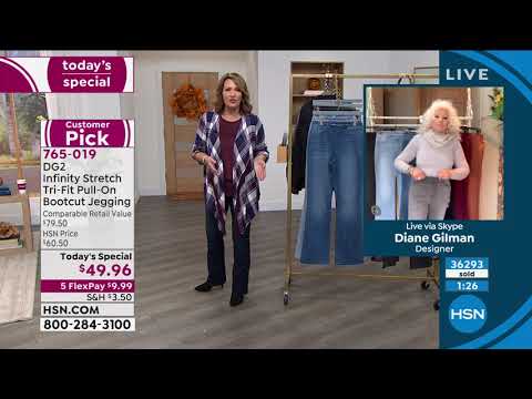 DG2 by Diane Gilman Infinity Stretch TriFit PullOn Bootc...