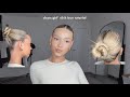 Clean Girl Slick Bun Tutorial