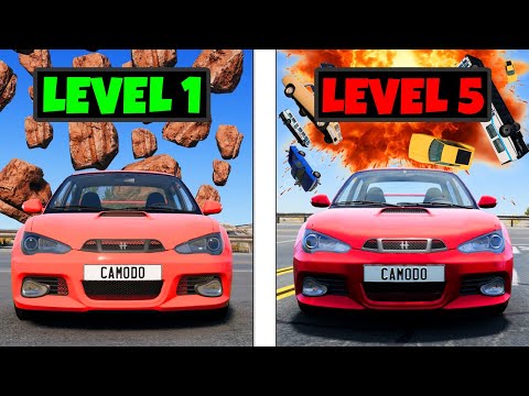 Chaos Mod Levels 1–5 Turn BeamNG Drive Into Madness!