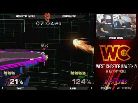 Losers Quarters Smokey (Blue) vs R2DLiu (Green)