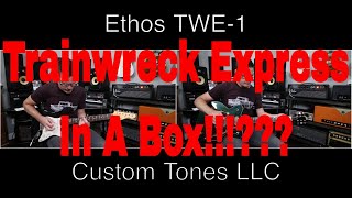 Video thumbnail for Ethos TWE-1 Overdrive Pedal demo video by Shawn Tubbs. Trainwreck Express inspired tones! by Shawn Tubbs