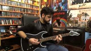 Six Feet Under - Burning Blood (guitar cover)