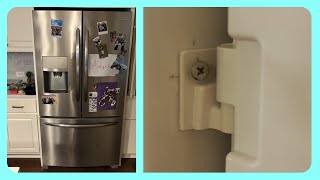 How to Fix Broken Door Flap on Frigidaire French Door Refrigerator