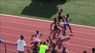 Eric Allen Jr. Runs 10.46 In Photo Finish