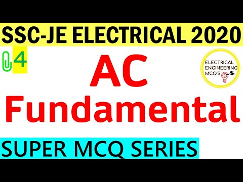 AC Fundamentals | SSC-JE | DMRC 2020 | Class 4 |  हिंदी 🔴 Video