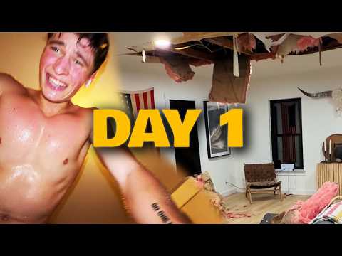 Broken ceilings, units that fall over, and BACK IN TEXAS? - TEXAS DAILY VLOGS #1