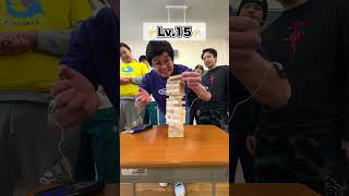 ビリビリジェンガバトルの最強レベルが言うこと聞かない⚡️⚡️⚡️⚡️
