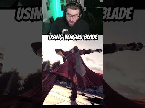 Unleashing Vergil's Blade | Devil May Cry 4 #shorts #gaming #devilmaycry #dmc #reaction
