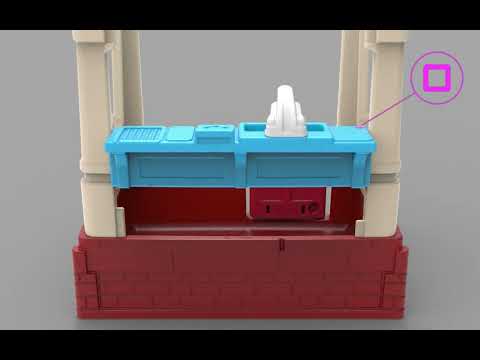 Simplay3 Sunny Day Picnic Playhouse for Kids - Indoor Simplay3 Sunny Day Picnic Playhouse for Kids - Indoor