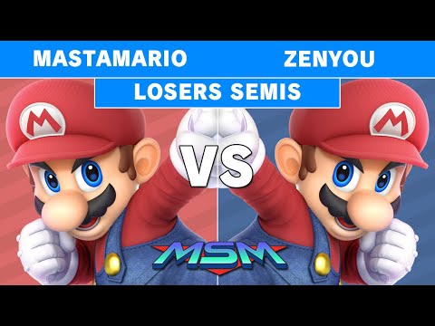 MSM 227 - NVR | POW | Mastamario (Mario) Vs Zenyou (Mario) Losers Semi - Smash Ultimate