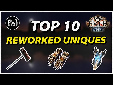 Top 10 Reworked Uniques for 3.19 That Caught My Eye | Path of Exile, Lake of Kalandra