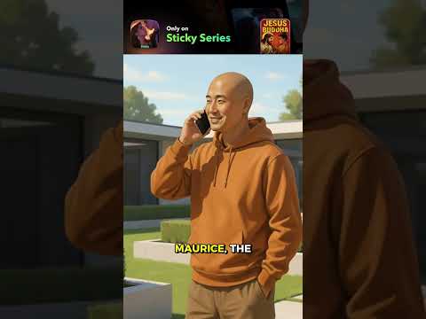 Jesus vs Buddha - Sticky Series - 6min teaser. #jesusjokes #comedy #ai #satire