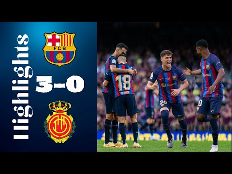 FC Barcelona vs Mallorca 3-0 | Match Highlights | Full HD 1080p | La Liga 2022/23