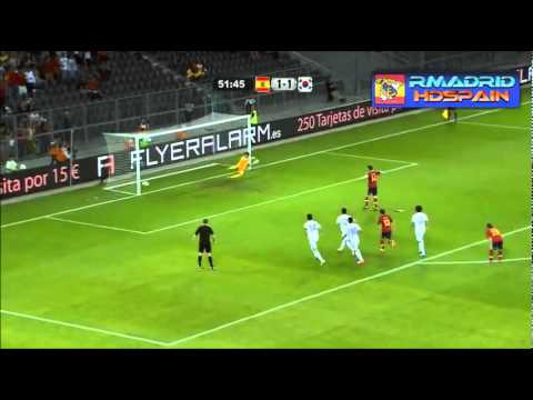 España 4-1 Corea del Sur  Goles Amistoso Audio COPE