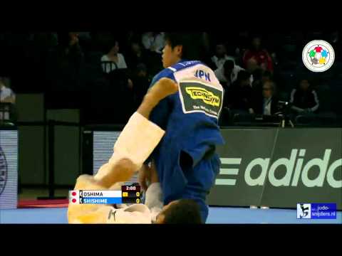 Judo 2014 Grand Prix Dusseldorf: Oshima (JPN) - Shishime (JPN) [-60kg] final