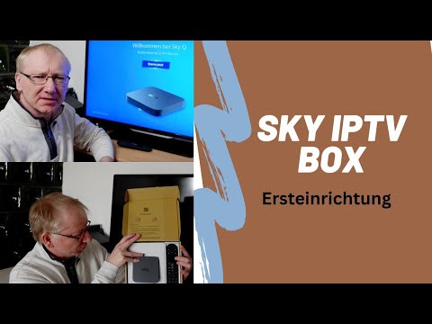 Sky IPTV Box Ersteinrichtung