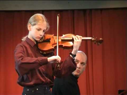Albrecht Menzel 12 years: Zigeunerweisen op.20 by Sarasate