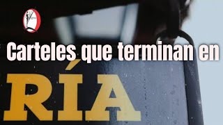 LA COLOMBINA - Carteles que terminan en "ría" Trailer