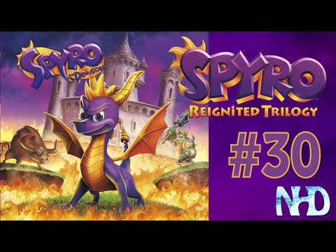 Let's Play Spyro the Dragon, Reignited (pt30) Icy Flight (100% Level Complete)