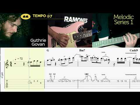 Guthrie vibes - Achmad Satria (Emotive ballad by Guthrie govan)Transcription/TAB tutorial