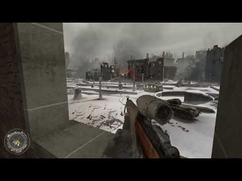 Stalingrad: Comrade Sniper - Call of Duty 2 - Veteran Gameplay