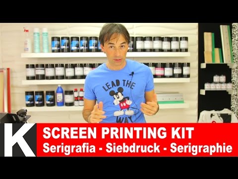 Premiers pas en sérigraphie — unboxing et tutoriel kit débutants