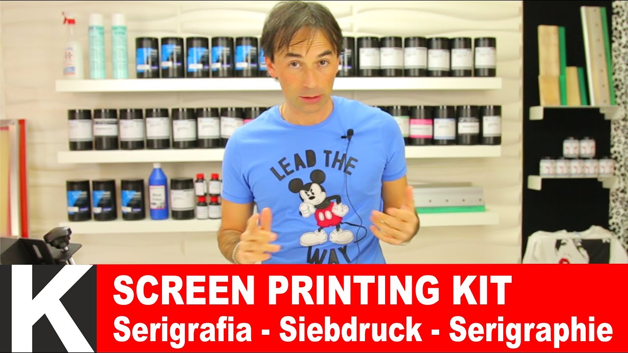 Tutoriel kit sérigraphie débutants — comment imprimer son premier t-shirt