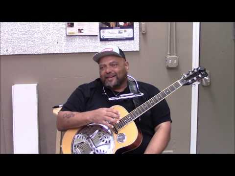 Kevin Burt at the KMRE Studios