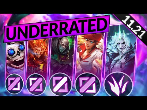 10 MOST UNDERRATED Champions to ONE-TRICK in Patch 11.21 - LoL Guide