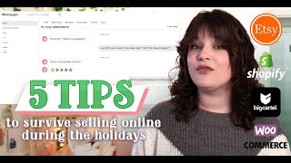 🎄 5 Tips to Survive Selling Online During the Holidays! 2021 Holiday Shopping Season