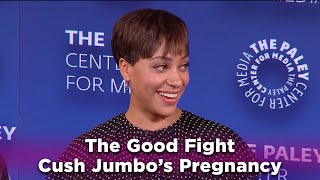 The Good Fight - Writing Cush Jumbo's Pregnancy Into The Good Fight