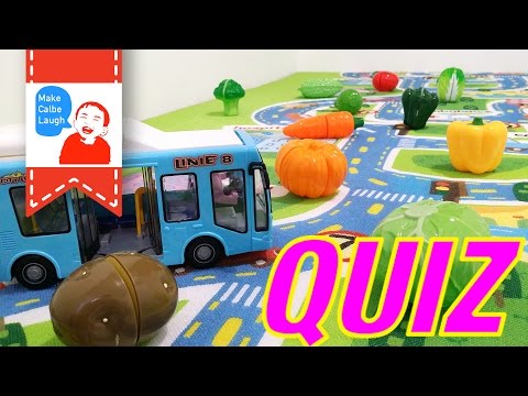 Learn names of vegetable by Velcro vegetable Toy Cutting Plastic Cooking Playset Video
