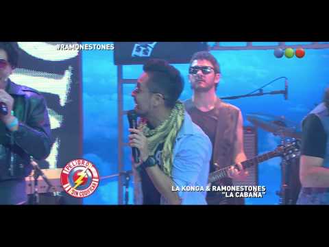 Los Ramonestones y La Konga, “La Cabaña” - Peligro Sin Codificar
