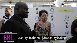 Ashley Jackson at NAACP Awards 2017