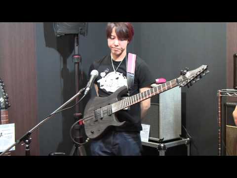 REIRI from MERRY FREAKS - 2014楽器フェア Strictly 7 Guitars(S7G)デモンストレーション