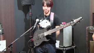REIRI from MERRY FREAKS - 2014楽器フェア Strictly 7 Guitars(S7G)デモンストレーション