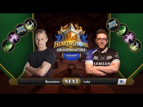 Bozzzton vs Leta | 2021 Hearthstone Grandmasters Europe | Decider | Season 2 | Week 5