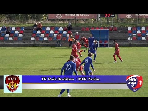 FK Rača Bratislava : MFK Zvolen 6 : 0 III. liga Západ 11. kolo ,  zostrih a rozhovory  2324 HD