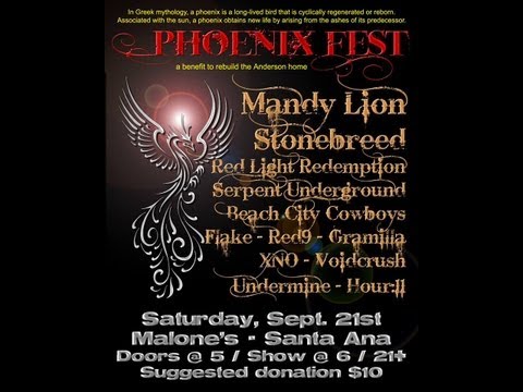 Gig Boss Presents: Phoenix Fest 9/21/13 Malones in Sant Ana!