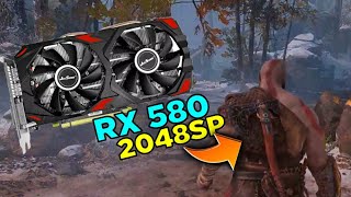 GOD OF WAR - RX 580 2048SP JIESHUO + RYZEN 5500 DO ALIEXPRESS