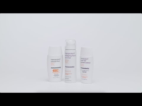 Mesoestetic Mesoprotech Antiaging Facial Sun Mist SPF 50+ Mgiełka do twarzy 50 ml - VIDEO