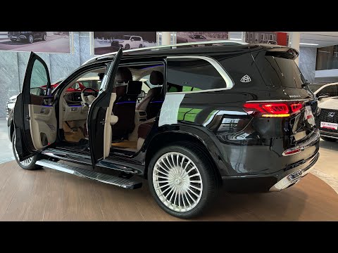 2023 Black MAYBACH GLS 600 Luxury SUV in-depth walkaround Exterior & interior