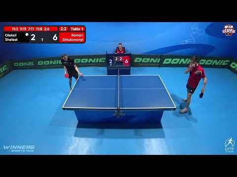 21:30 Oleksii Shelest  2 - 3 Roman Shtukovanyi West 5 WIN CUP 19.11.2022 | TABLE TENNIS WINCUP