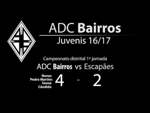 ADC Bairros vs CD Escapães Juvenis