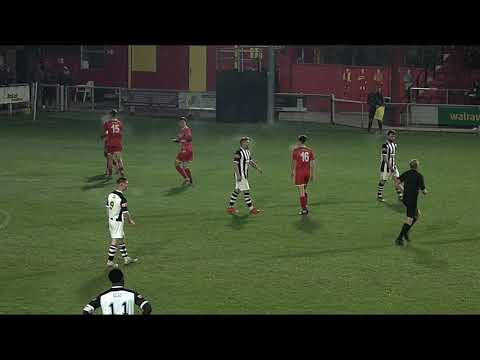 Banbury's four goals against Thame United on Tuesday in Southern League Cup. Banbury won 4-2.