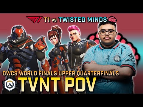 [ TVNT ] Ramattra GOAT | T1 vs Twisted Minds | OWCS World Finals Upper Quarterfinals