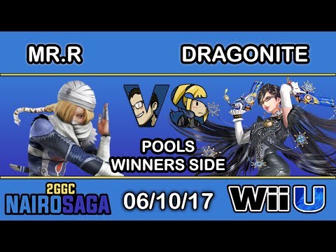 2GGC: Nairo Saga - Mr.R (Sheik) Vs. Dragonite (Bayonetta) - Pools Winners Side